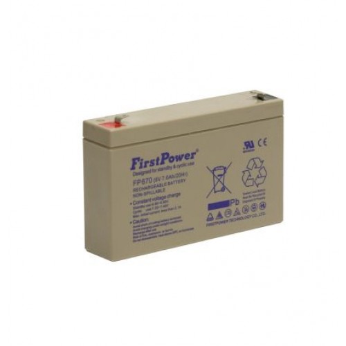 Батерия First Power FP670 7 Ah 6V