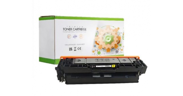 Tонер касета Static Control Yellow Canon CRG-067H SUPER PREMIUM Съвместим консуматив, голям капацитет 2 350 стр.