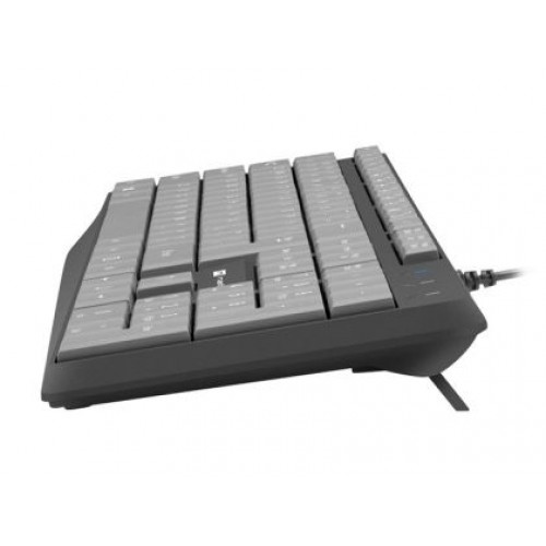 Клавиатура Natec keyboard Nautilus SLIM Black-Grey US layout-2
