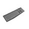 Клавиатура Natec keyboard Nautilus SLIM Black-Grey US layout
