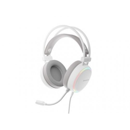Слушалки Genesis Headset Neon 613 G2 With Microphone RGB Illumination White