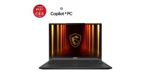 Лаптоп MSI Stealth A16 AI+ A3XWHG, NVIDIA GeForce RTX 5070 Ti 12GB GDDR7 992 AI TOPS, AMD Ryzen AI 9 HX 370 (12C, 24T, Up to 5.1 GHz 24 MB L3), 16