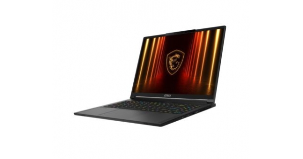 Лаптоп MSI Stealth A16 AI+ A3XWHG, NVIDIA GeForce RTX 5070 Ti 12GB GDDR7 992 AI TOPS, AMD Ryzen AI 9 HX 370 (12C, 24T, Up to 5.1 GHz 24 MB L3), 16