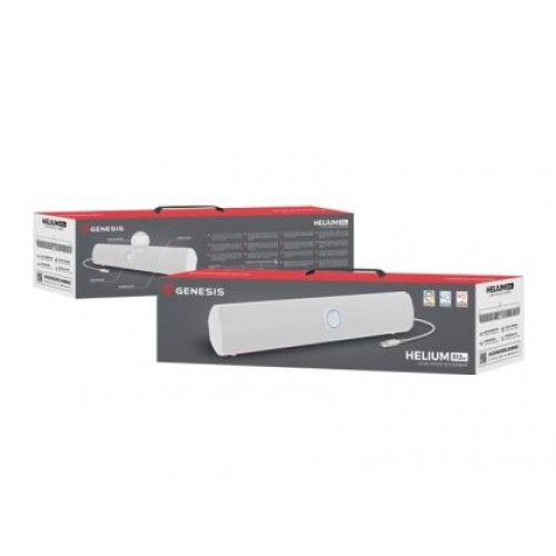 Аудио система Genesis Soundbar Helium, 312BT, 2.0 Bluetooth, White-2