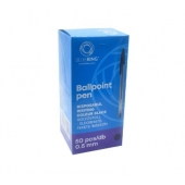 Химикалка с капачка Bluering 0.7 mm Черна