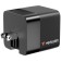 Зарядно устройство Verbatim Mini GaN Charger 65W 2 Port retractable cable display US plugs with EU and UK adaptors