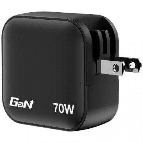 Зарядно устройство Verbatim Mini GaN Charger 70W 3 Port US plug with EU and UK adaptors-2