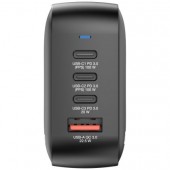 Зарядно устройство Verbatim Mini GaN Charger 100W 4 Port US plug with EU and UK adaptors