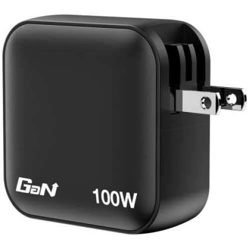 Зарядно устройство Verbatim Mini GaN Charger 100W 4 Port US plug with EU and UK adaptors-2