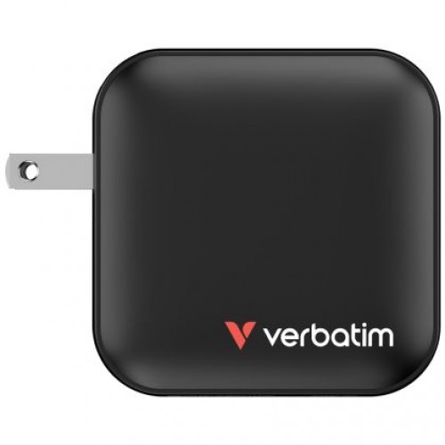 Зарядно устройство Verbatim Mini GaN Charger 100W 4 Port US plug with EU and UK adaptors-8
