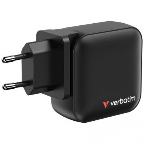 Зарядно устройство Verbatim Mini GaN Charger 100W 4 Port US plug with EU and UK adaptors-9
