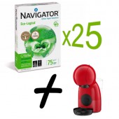 Хартия Navigator Eco-Logical 25 бр. + Кафе машина KRUPS® NESCAFÉ® Dolce Gusto® Piccolo XS