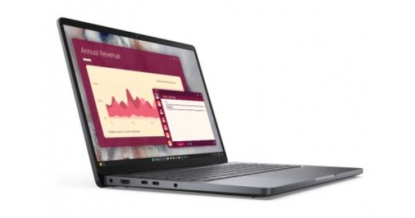 Лаптоп Dell Pro 14 PC14250, Intel Ultra 7 255U (12 TOPS NPU, 12 cores, up to 5.2 GHz), 14