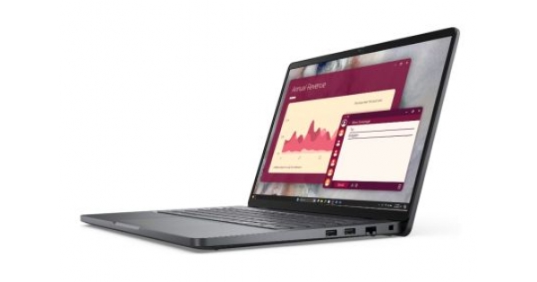 Лаптоп Dell Pro 14 PC14250, Intel Ultra 7 255U (12 TOPS NPU, 12 cores, up to 5.2 GHz), 14