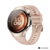 Часовник Huawei Watch 5, Soc-L29L, Stellar Beige + Huawei FreeBuds 6i White