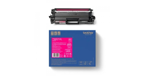 Консуматив Brother TN-821XLM Magenta Toner Cartridge High Yield-2