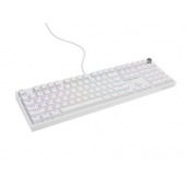 Клавиатура Genesis Mechanical Gaming Keyboard Thor 404 White RGB Backlight Gateron Yellow Pro, US Layout