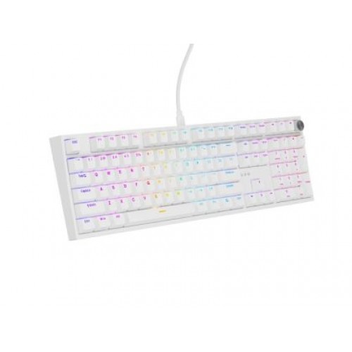 Клавиатура Genesis Mechanical Gaming Keyboard Thor 404 White RGB Backlight Gateron Yellow Pro, US Layout-4