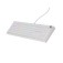 Клавиатура Genesis Mechanical Gaming Keyboard Thor 404 White RGB Backlight Gateron Yellow Pro, US Layout