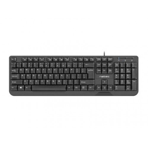 Клавиатура Natec Keyboard Trout US Layout Slim, Black