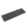 Клавиатура Natec Keyboard Trout US Layout Slim, Black