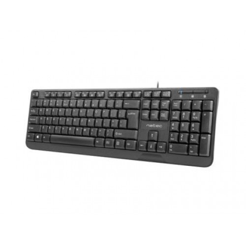 Клавиатура Natec Keyboard Trout US Layout Slim, Black-5