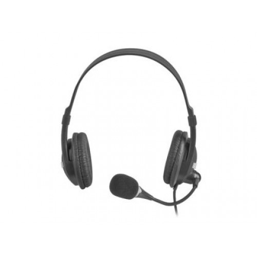 Слушалки Natec Headset Drone With Microphone Black-2