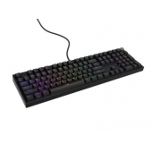 Клавиатура Genesis Mechanical Gaming Keyboard Thor 404 Black RGB Backlight Gateron Yellow Pro, US Layout
