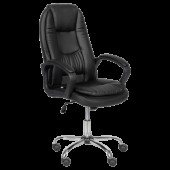 Президентски офис стол Carmen 6682-1 LUX - черен