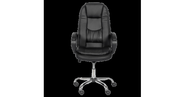 Президентски офис стол Carmen 6682-1 LUX - черен-1