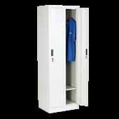 Метален шкаф Carmen CR-1242-2 L - сив