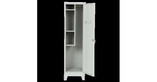 Санитарен метален шкаф Carmen CR-1284 E J - сив-4
