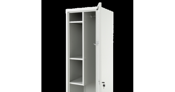 Санитарен метален шкаф Carmen CR-1284 E J - сив-9