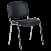Посетителски стол Carmen 1135-1 LUX - черен N