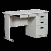 Метално бюро Carmen CR-1312 J - сив