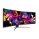 Монитор MSI MPG 491CQPX QD-OLED, 0.03ms, 240Hz, OLED, 5120 x 1440 (DQHD), 32:9, CURVE 1800R, G-Sync Compatible, HDR True Black 400, 450 nits, 99% DCI-P3, AR, DP(1.4a), 2xHDMI 2.1, 1xTypeC DP alt. w/PD (98W), USB Hub, Heigh Adj., VESA, Black, 10.6kg