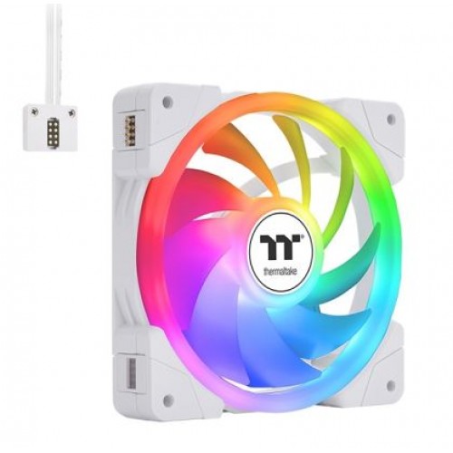 Вентилатор Thermaltake SWAFAN EX14 ARGB PC Cooling Fan TT Premium Edition 3 Fan Pack White-1