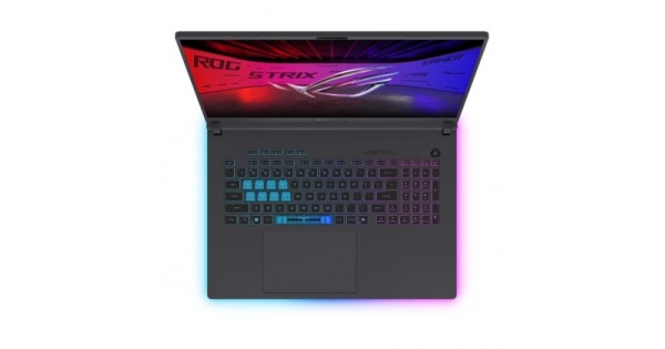Лаптоп Asus Strix G18 G815LR-S9043W, INTEL ARL HX Ultra 9, 18.0  WQXGA (2560X1600)16:10,Bend+1200nits (HDR)(2000 zone,AG, 240 Hz,DDR5 32GB ( 16GB DDR5-5600 SO-DIMM *2 ) ,2TB G4, RTX5070 Ti  12GB,Wi-Fi 7 ,Backlit Kbd 4-Zone RGB, Windows 11,Eclipse Gray-2