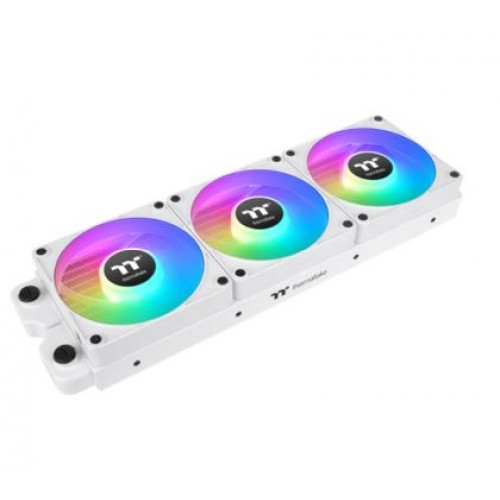 Вентилатор Thermaltake CT120 EX Reverse ARGB Sync PC Cooling Fan 3 Pack Magnetic Connect White-2