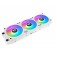 Вентилатор Thermaltake CT120 EX Reverse ARGB Sync PC Cooling Fan 3 Pack Magnetic Connect White