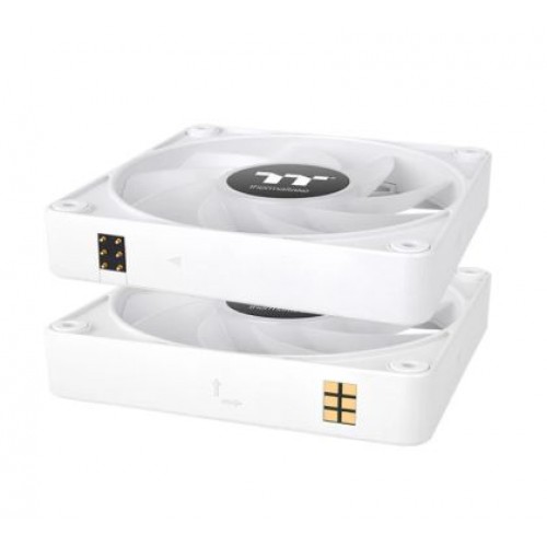 Вентилатор Thermaltake CT120 EX Reverse ARGB Sync PC Cooling Fan 3 Pack Magnetic Connect White-3