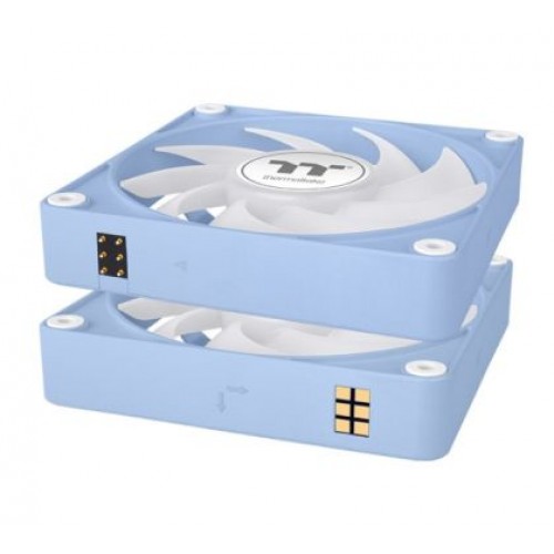 Вентилатор Thermaltake CT140 EX ARGB Sync PC Cooling Fan 3 Pack Magnetic Connect Hydrangea Blue-1