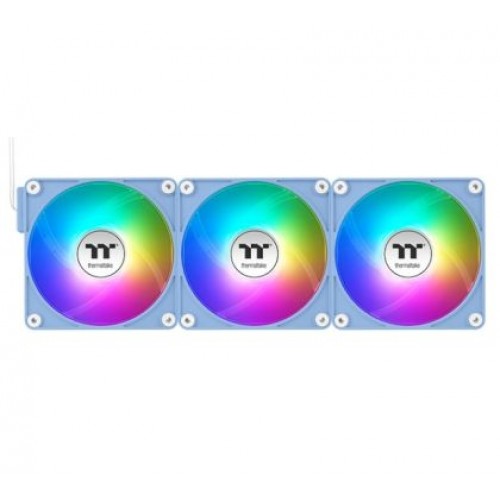 Вентилатор Thermaltake CT140 EX ARGB Sync PC Cooling Fan 3 Pack Magnetic Connect Hydrangea Blue-3