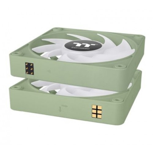 Вентилатор Thermaltake CT140 EX ARGB Sync PC Cooling Fan 3 Pack Magnetic Connect Matcha Green-1