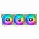 Вентилатор Thermaltake CT140 EX ARGB Sync PC Cooling Fan 3 Pack Magnetic Connect Matcha Green