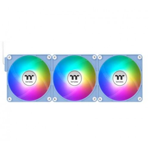 Вентилатор Thermaltake CT140 EX Reverse ARGB Sync PC Cooling Fan 3 Pack Magnetic Connect Hydrangea Blue-1