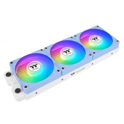 Вентилатор Thermaltake CT140 EX Reverse ARGB Sync PC Cooling Fan 3 Pack Magnetic Connect Hydrangea Blue-3