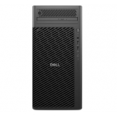 Работна станция Dell Pro Max Tower T2 FCT2250, Intel Core Ultra 9 285 (36 MB cache, 24 cores, 1.9 GHz to 5.7GHz), 32GB: 2 x 16 GB, DDR5, 5600 MT/s, 1TB SSD PCIe M.2, Integrated Graphics, Bulgarian Keyboard&Mouse, 1500W, Win 11Pro, 3Y PS