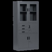 Метален шкаф Carmen CR-1240 E SAND - графит