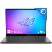 Лаптоп Asus ROG Zephyrus 16,GU605CR-QR118W, INTEL ARL H Core Ultra 9,16.0 OLED WQXGA (2560X1600) 16:10 400nits(HDR 500nits) Glare , 240 Hz,LPDDR5X 32GB ( onbd) ,1TB G4,RTX5070 Ti 12GB,Wi-Fi 7 ,Backlit Chiclet Keyboard 1-Zone RGB, Windows 11,Eclipse Gray,